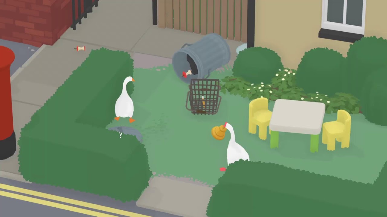 Untitled Goose Game 2 player PS5 no commentary stream