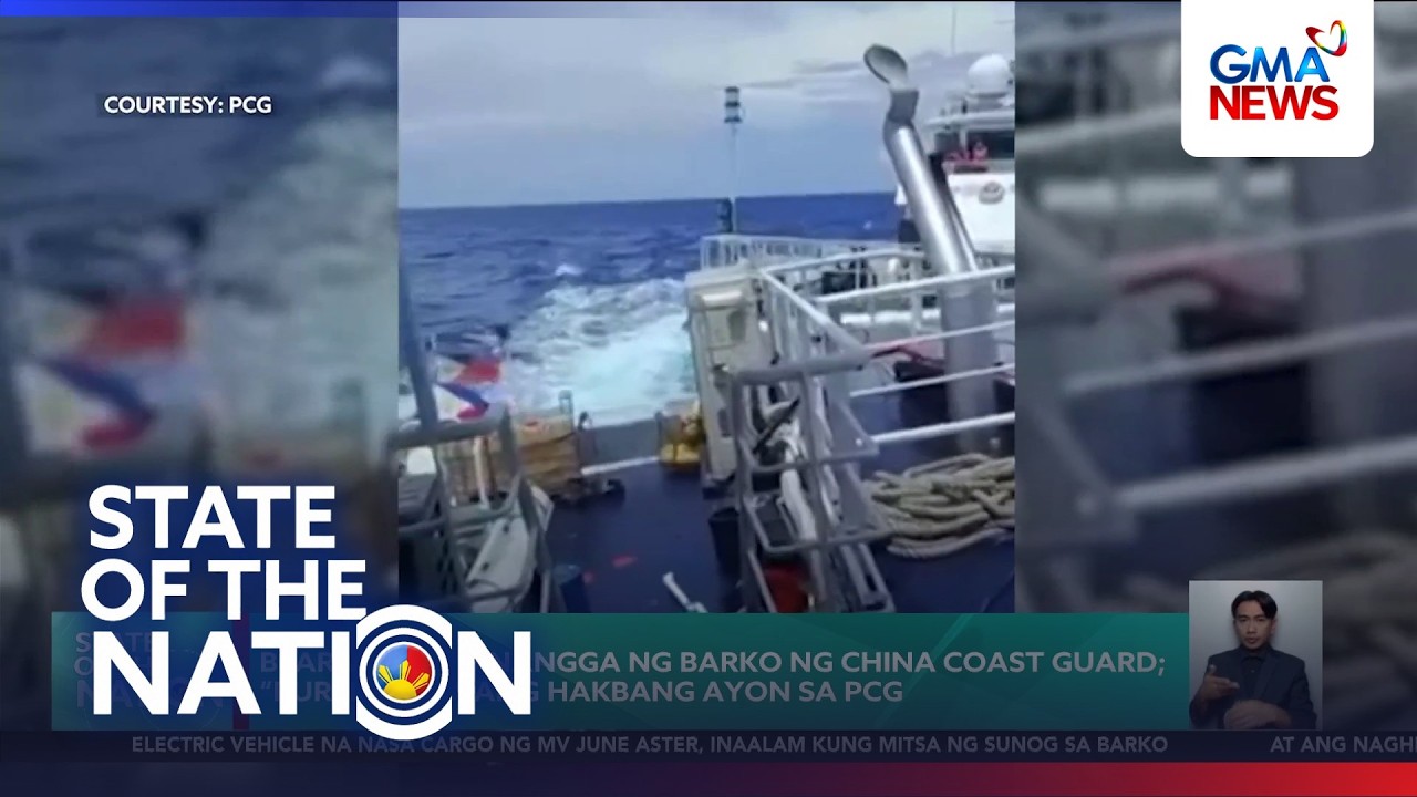 Chinese vessel hits BFAR ship delivering aid in West Philippine Sea | SONA