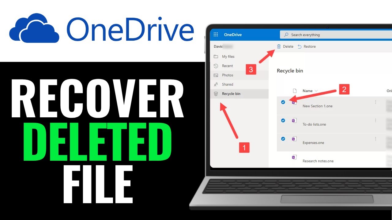 How To Recover Permanently Deleted File From OneDrive 2025 (EASY GUIDE)