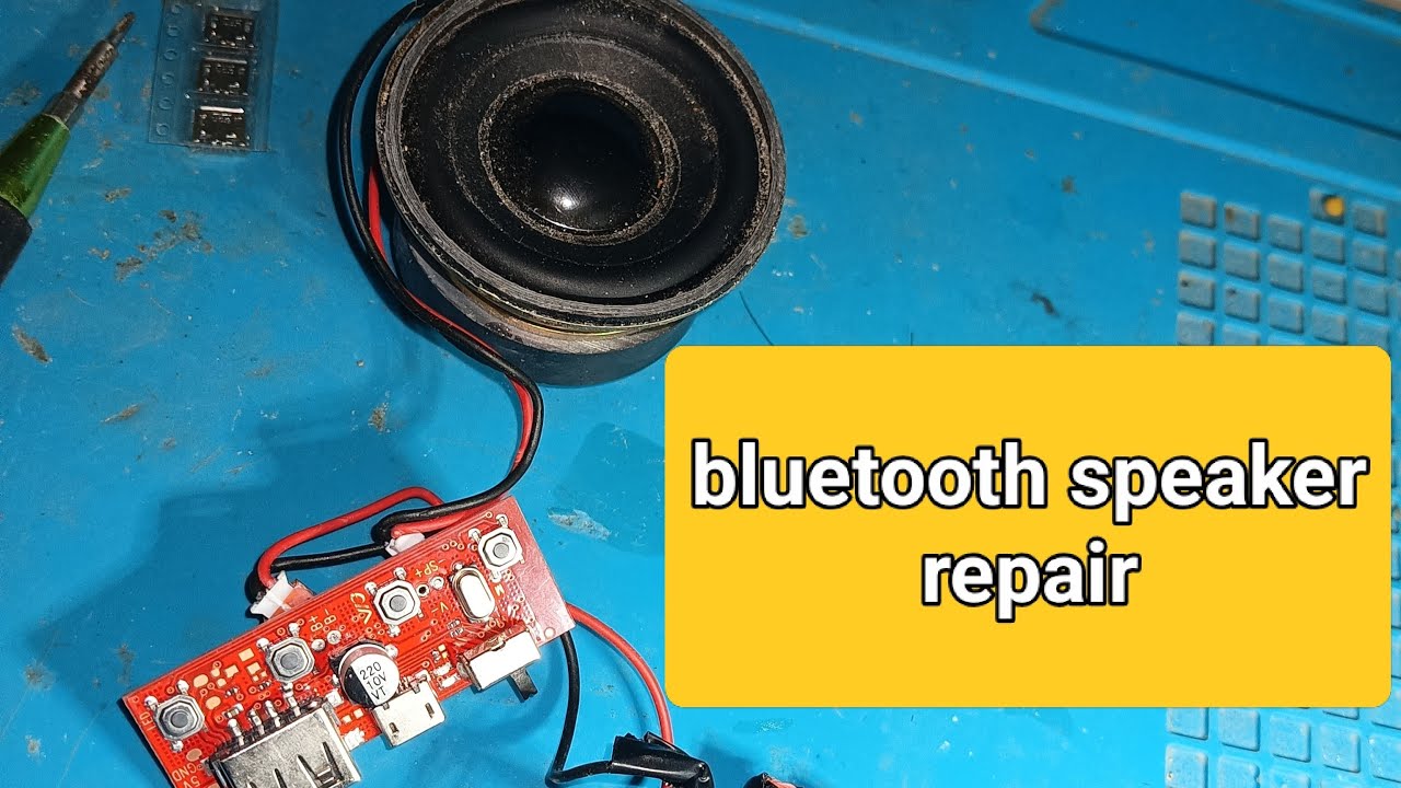 bluetooth speaker repair