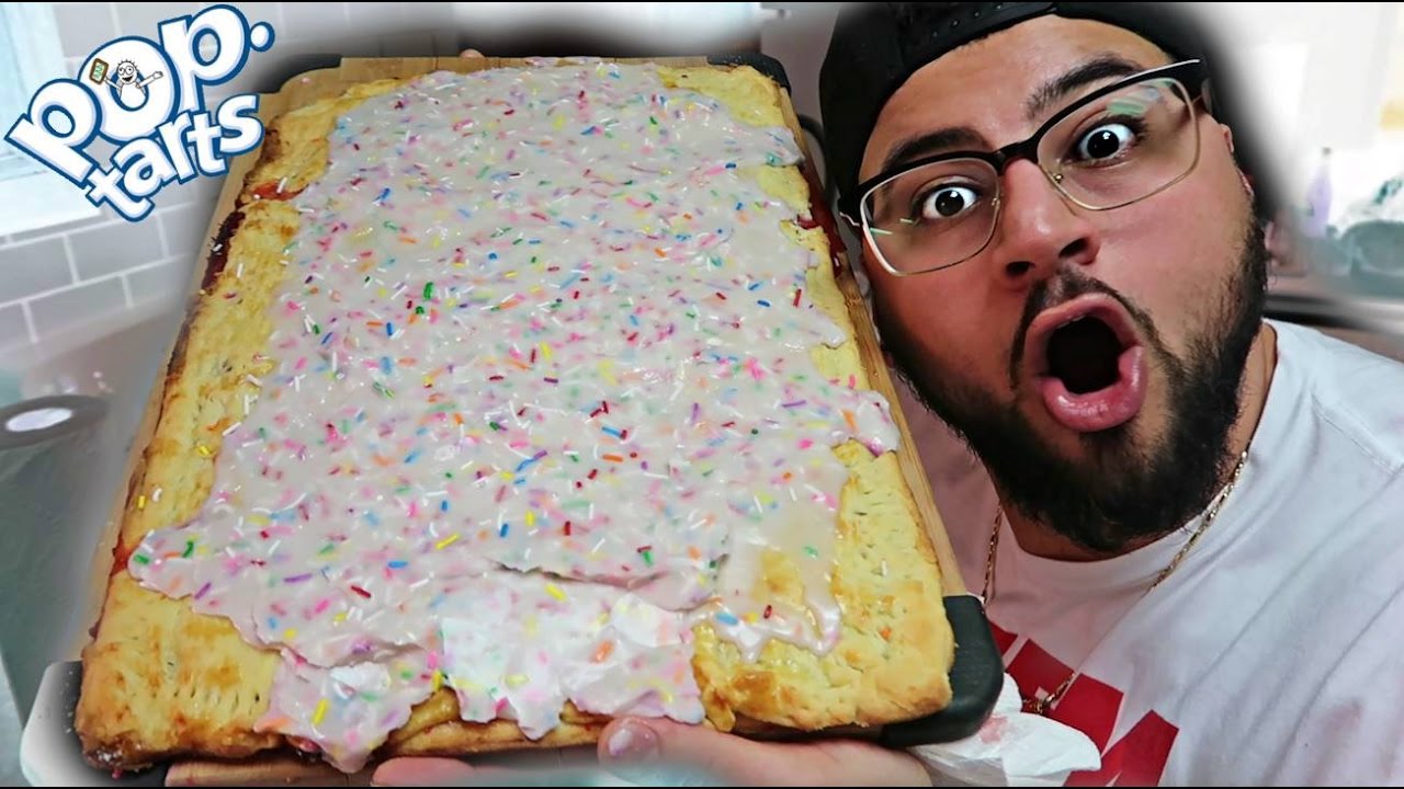 DIY GIANT POP TART!!
