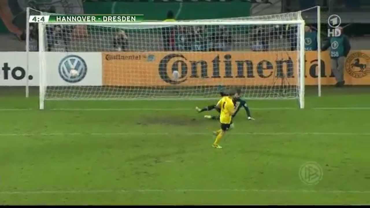 Hannover 96 vs. Dynamo Dresden 1:1(n.E. 4:3) 31.10.2012 DFB Pokal 2.Runde Highlights HD