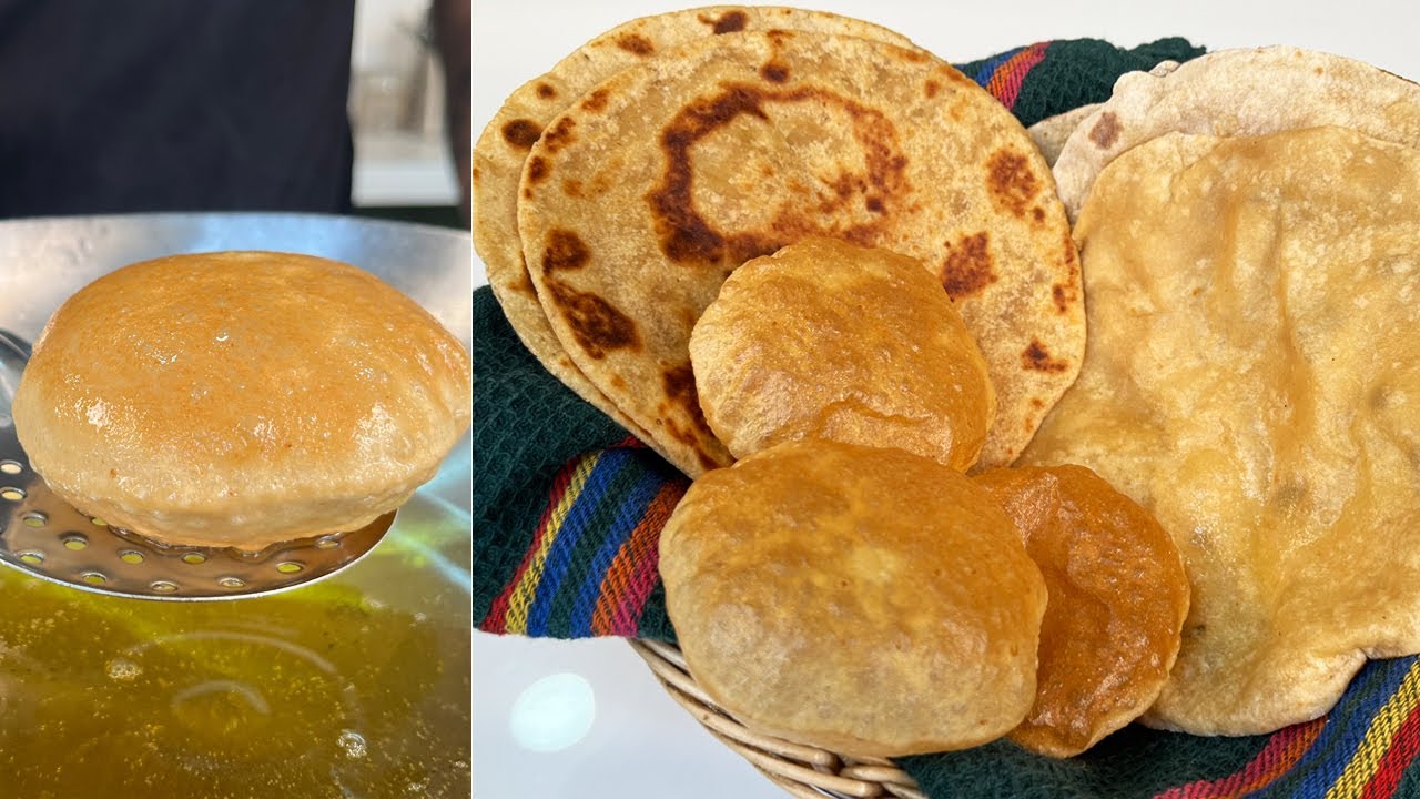 फुल्का रोटी, पूरी, भाकरी आसान तरीकेसे बनाना सीखे | Roti, Chapati, Puri, Bhakri Recipe |Roti ki Tokri