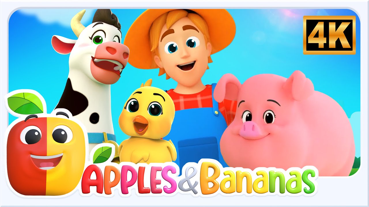 Old Macdonald Had A Farm , Animal Sounds and More Nursery Rhymes For Kids