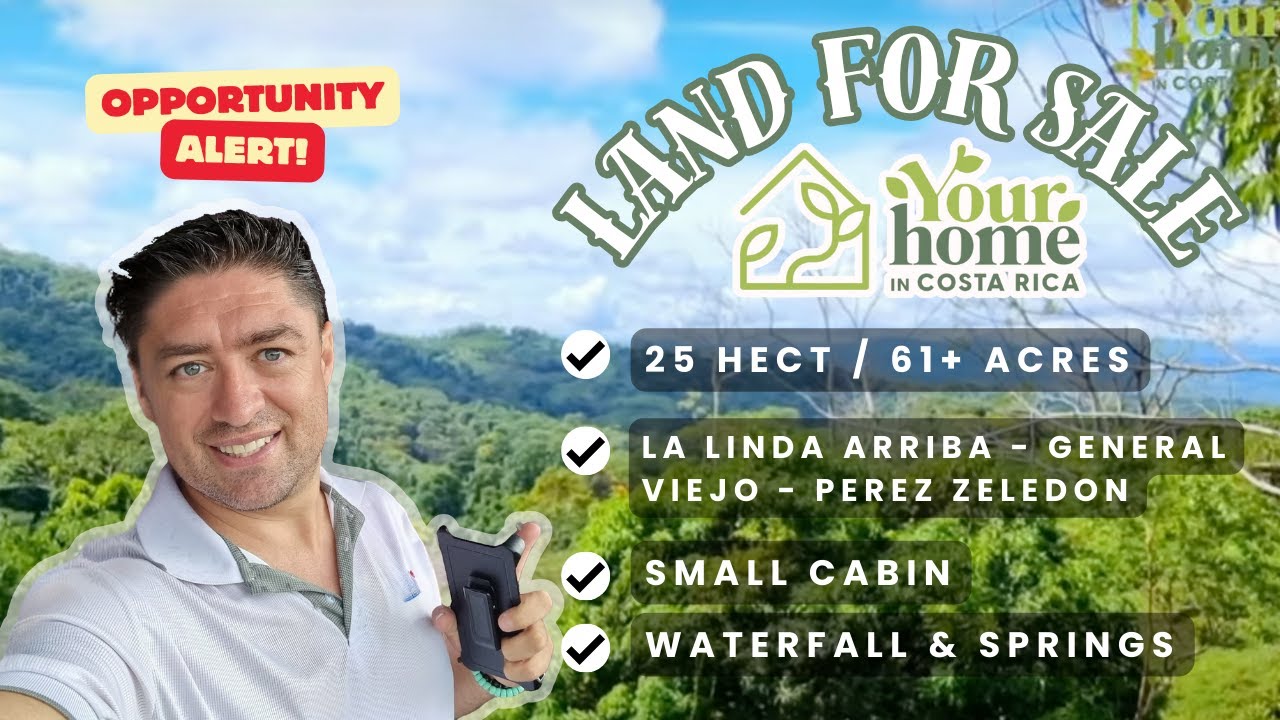 25 hect /61,77 acres for sale in Costa Rica: General Viejo, Perez Zeledon