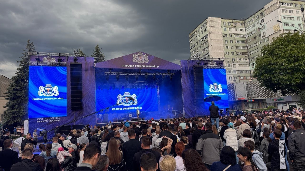 Online. Праздничный концерт. Бельцам — 604 лет! La Mulți Ani, Bălți!
