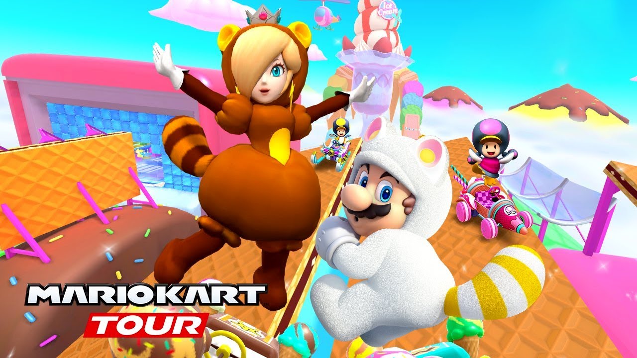 Mario Kart Tour - Sundae Tour 2025 (All Cups)