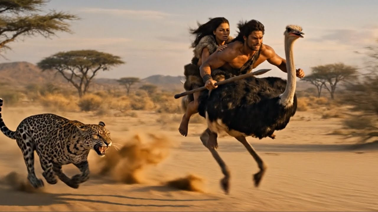 Prehistoric Life | Humans Confronting a Lion