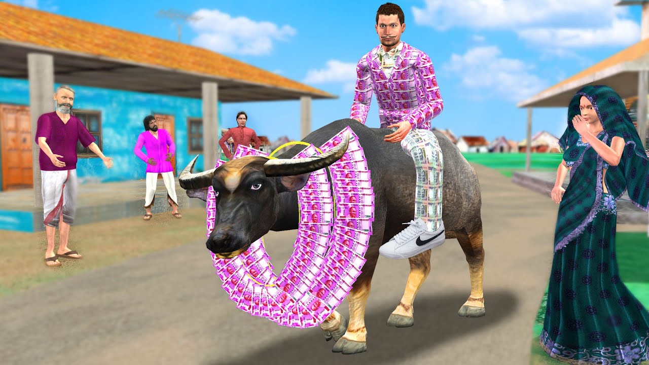 भेंस पैसे माला चुनौती Buffalo Money Garland Comedy Video  Hindi  Comedy Video