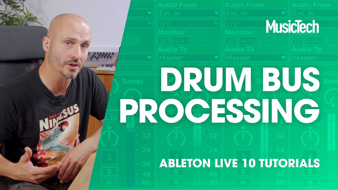 Учебные пособия Ableton Live: устройство Drum Buss