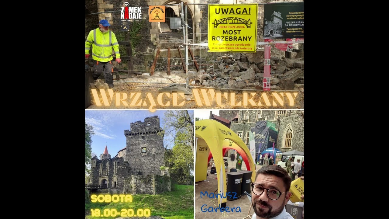 Wrzące Wulkany Zamek Grodziec Mariusz Garbera Dolny Śląsk