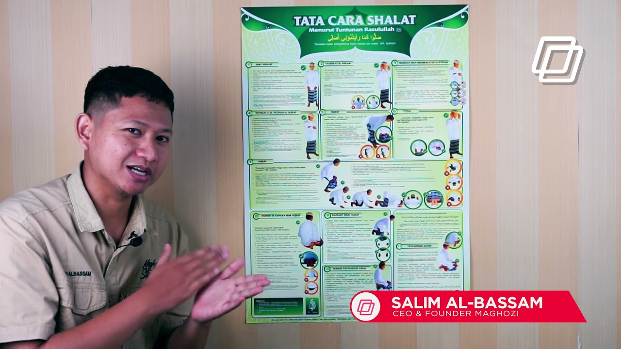 Viral Hampir disemua Masjid Ada Poster Ini  #ReviewPosterIslami Poster Tata Cara Sholat Rasulullah ﷺ