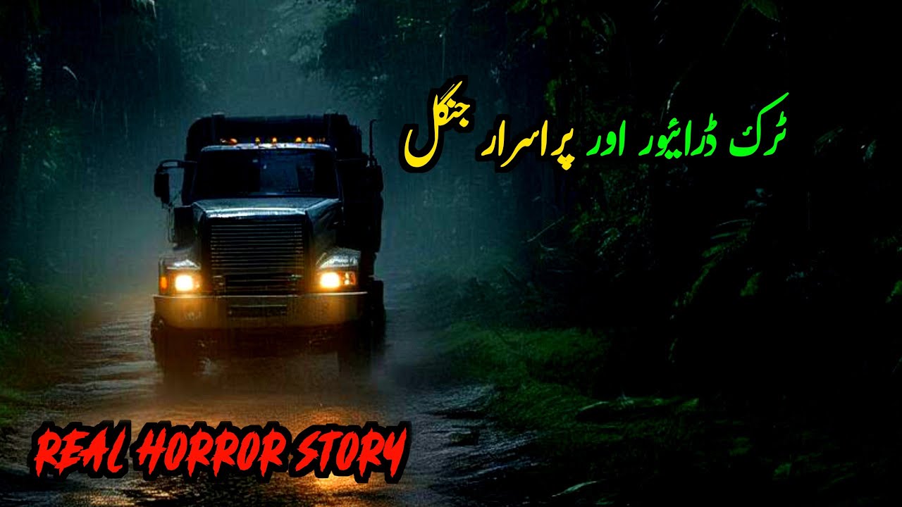 Truck Driver And The Mysterious Forest | Real Horror Story | Naseer Horror Story
