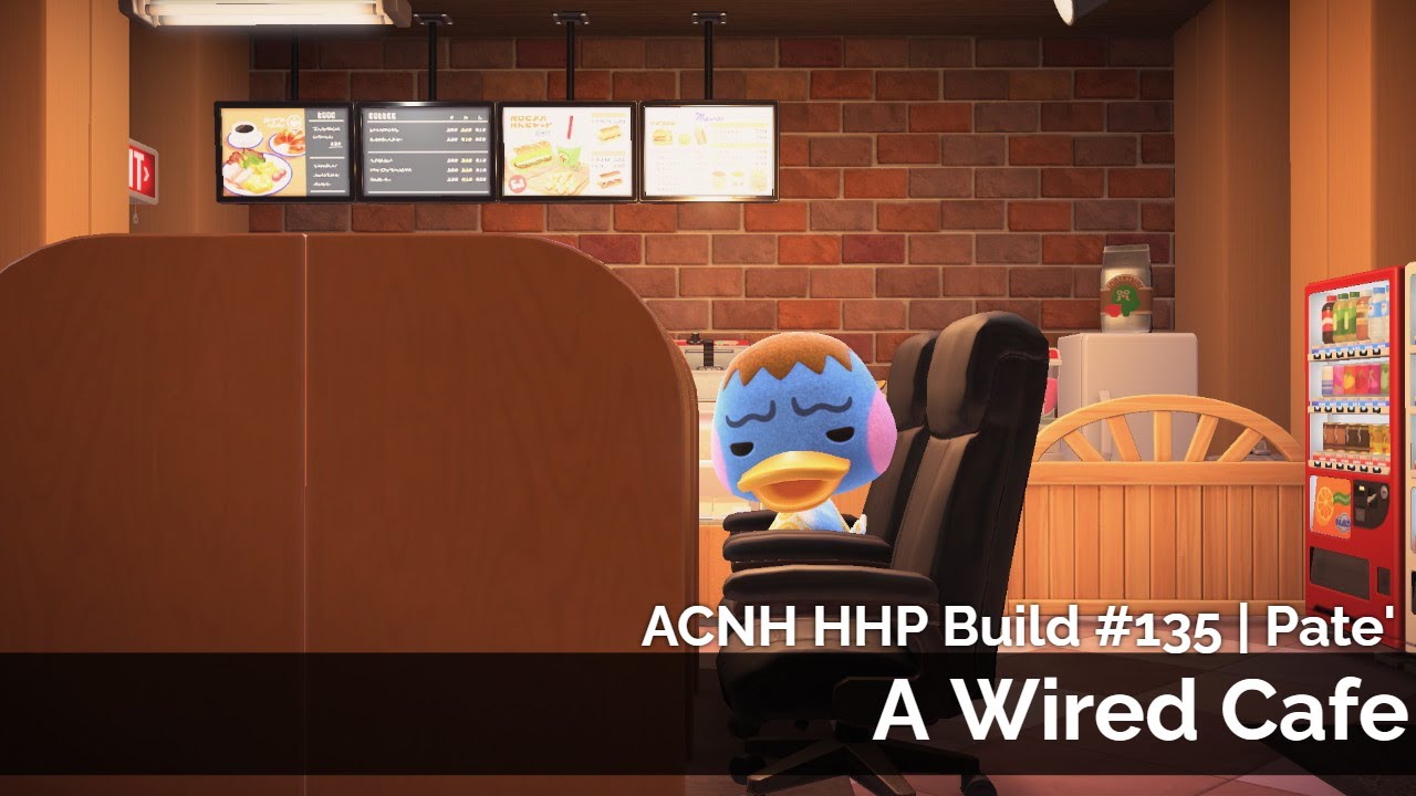 ACNH HHP Build #135 | Pate - A Wired Cafe'