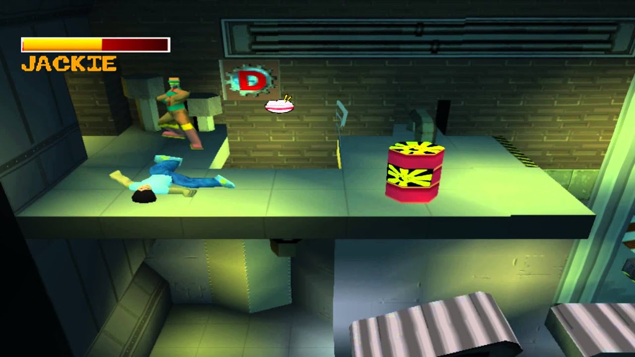 Jackie Chan Stuntmaster - Factory - Level 3 & Boss & End Credits (Walkthrough)