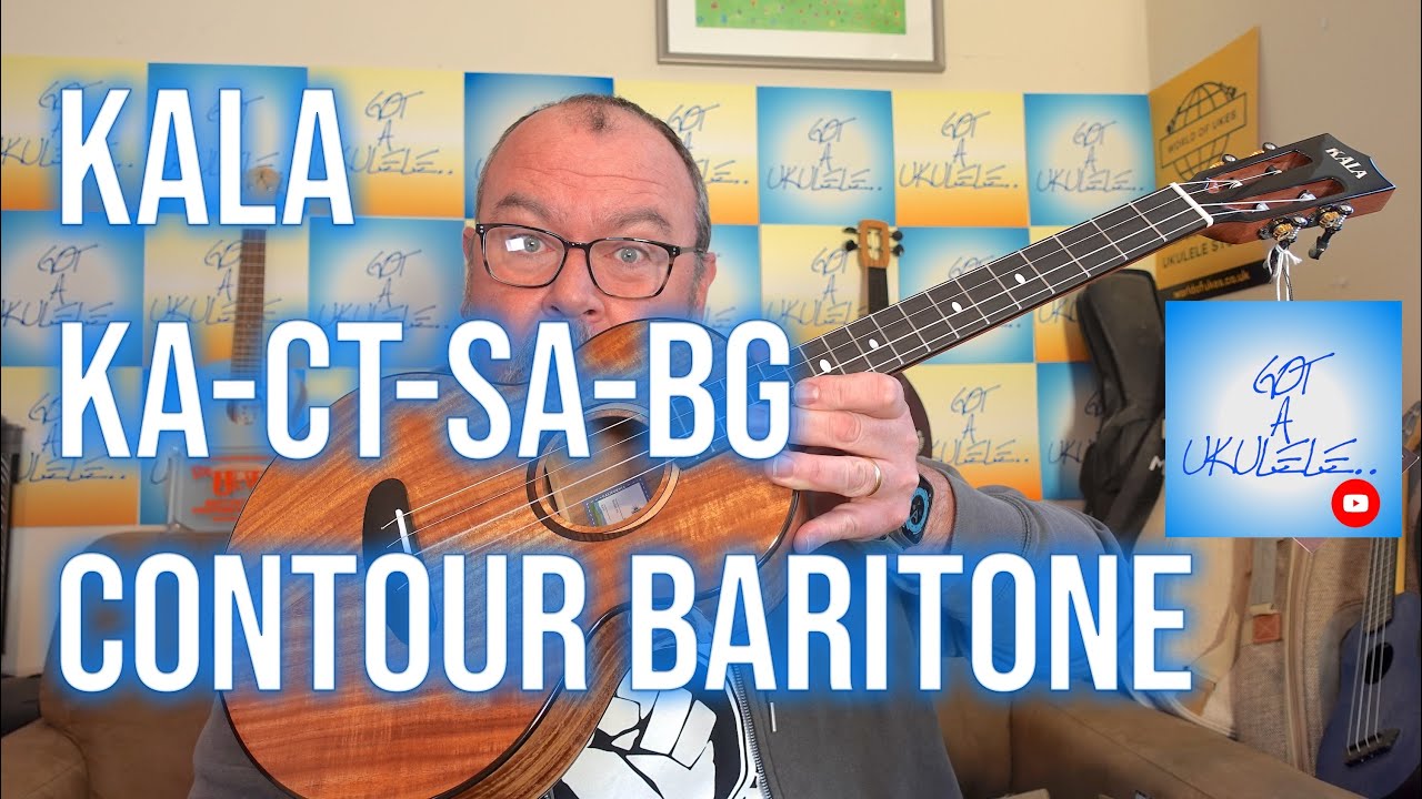 Got A Ukulele Reviews - Kala KA-CT-SA-BG Contour Baritone Ukulele