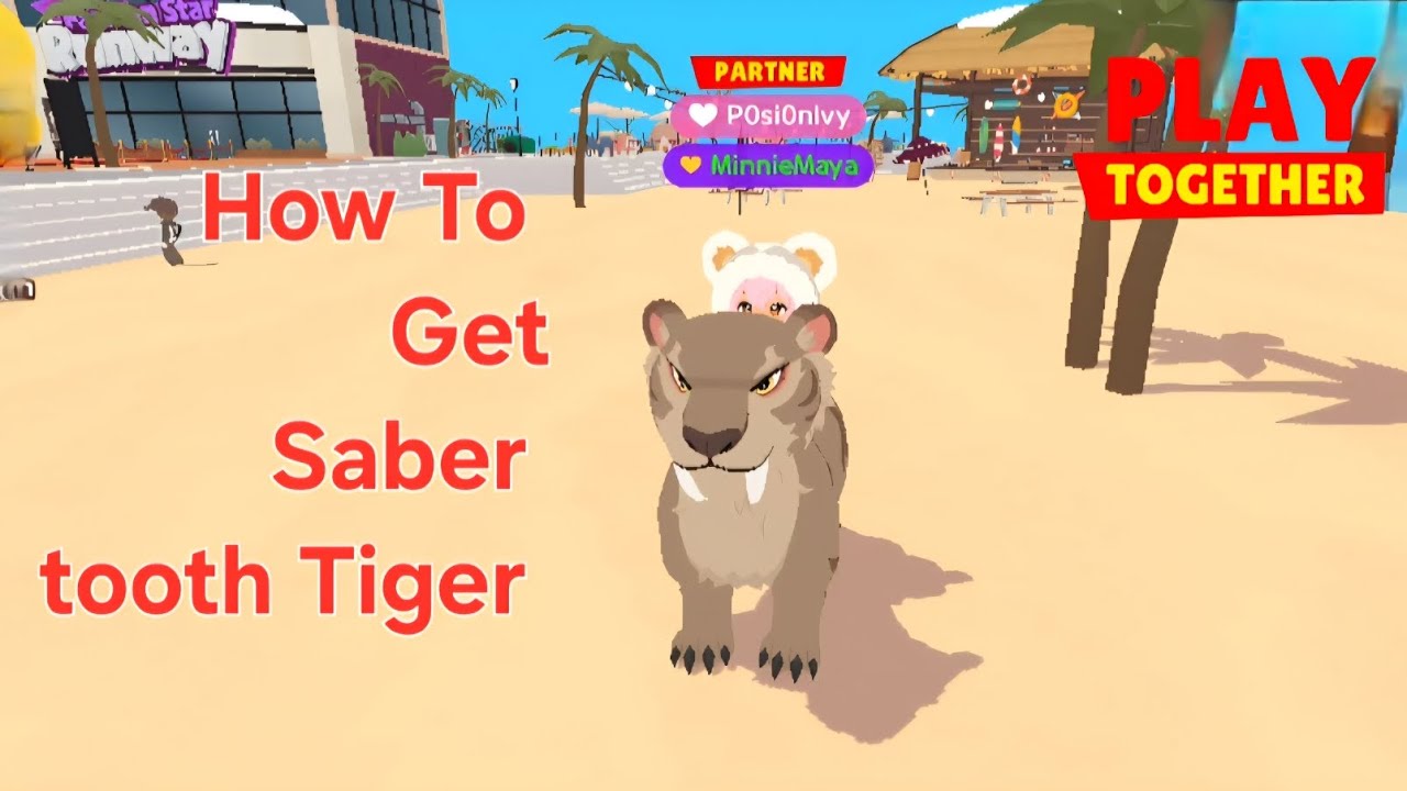 [PlayTogether] How To Get The Saber Tooth Tiger EVENT 
