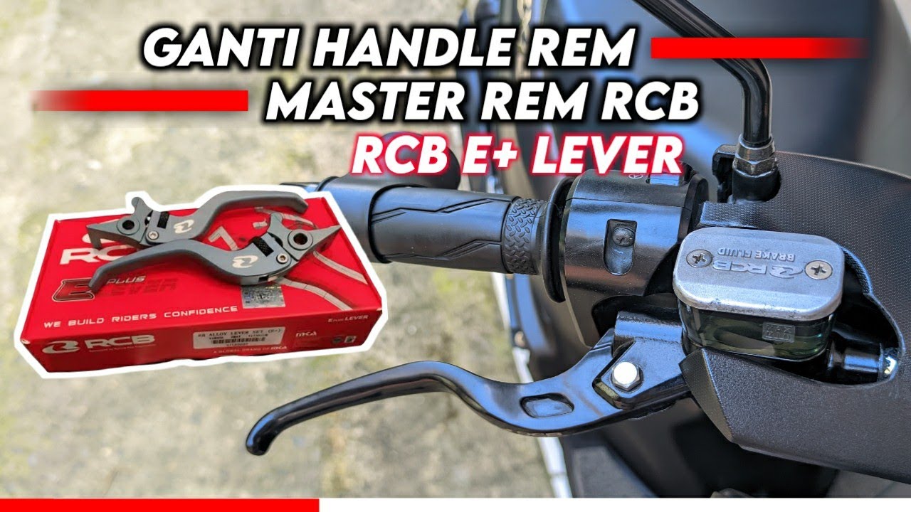 HANDLE REM RCB E PLUS LEVER YAMAHA NMAX COCOK UNTUK MASTER REM RCB E3 DAN RCB E2 | YAN KATA