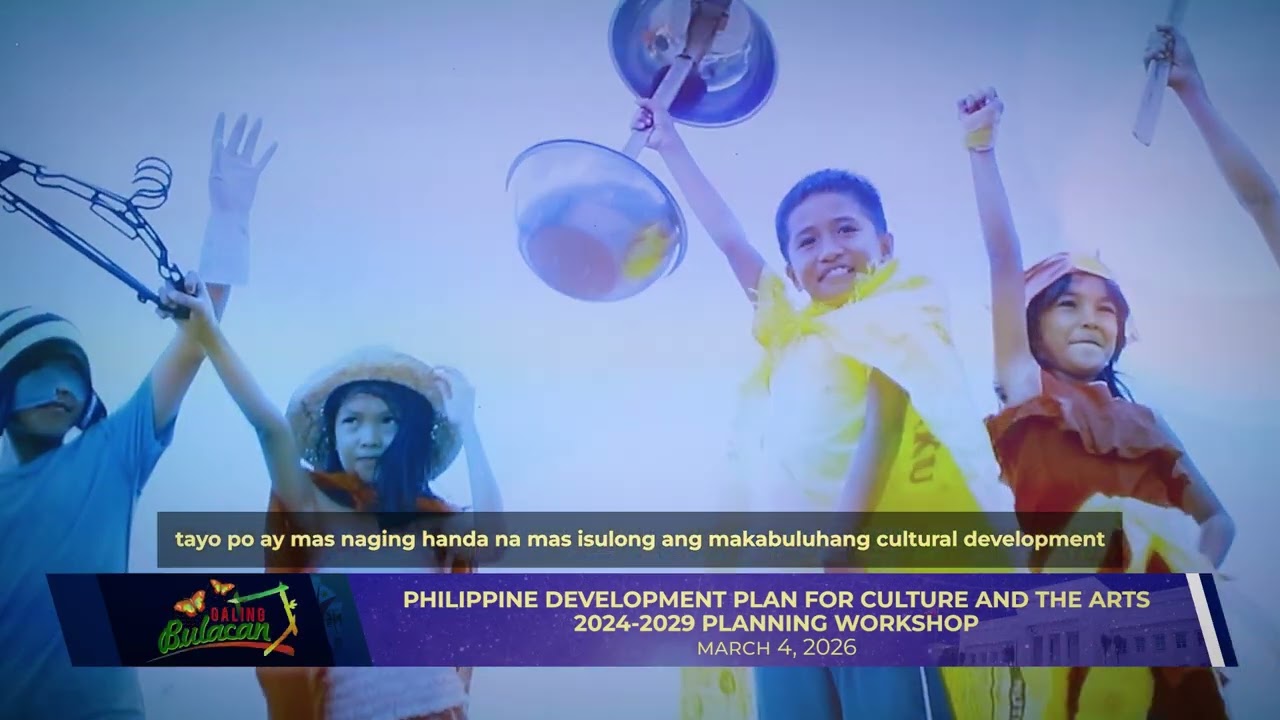 Balitang Kapitolyo: Philippine Development Plan for Culture and The Arts