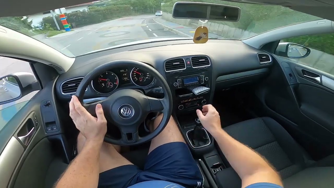 2011 Volkswagen GOLF 6 [1.6 Tdi 90HP] POV Test Drive by Supergimm45