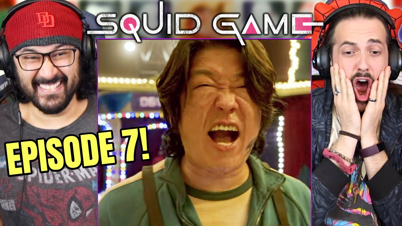 SQUID GAME EPISODE 7 REACTION!! 1x7 