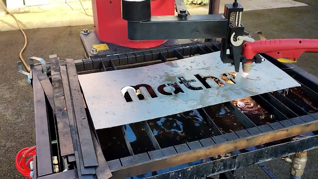 Arcdroid CNC plasma cutter REAL TIME CUTTING with THC