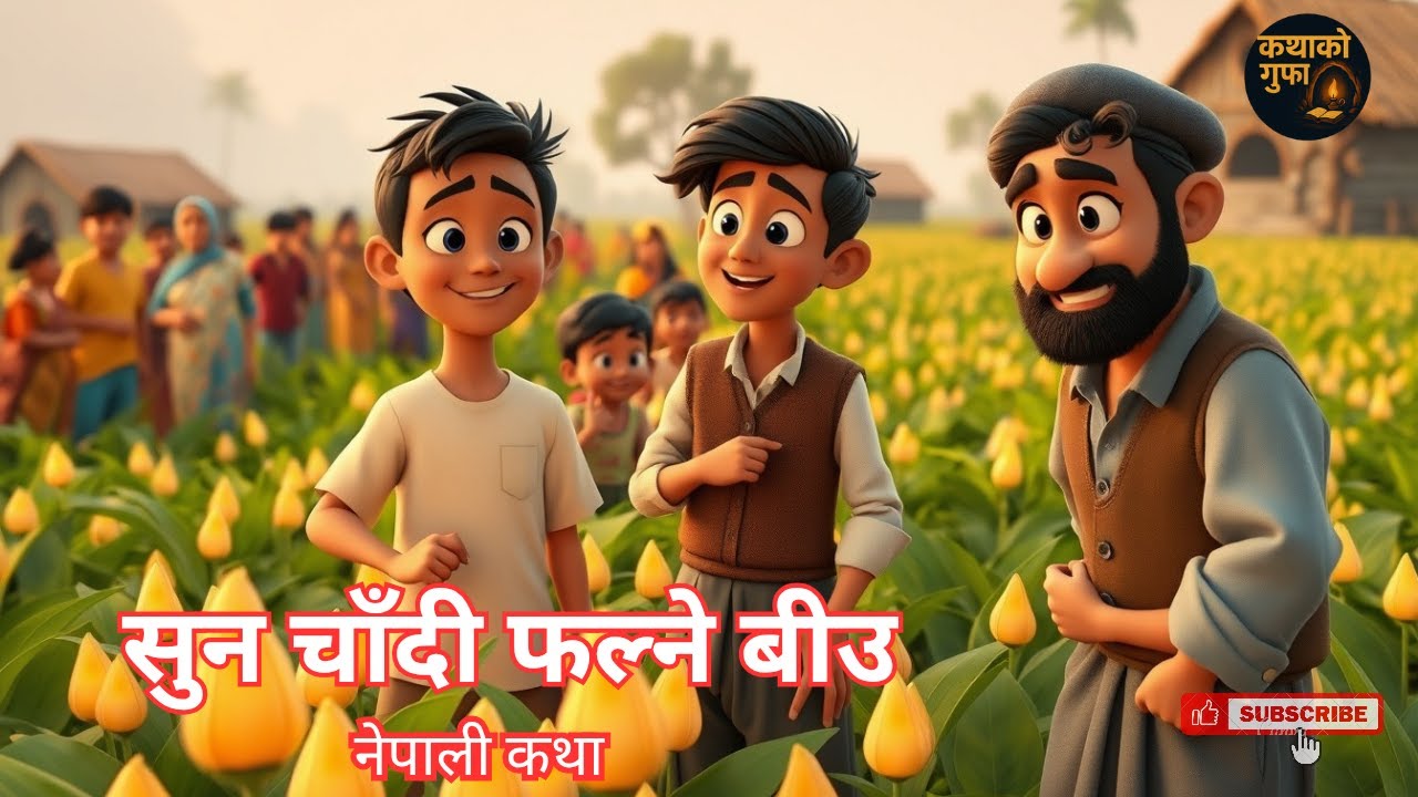 सुन  र चाँदी फल्ने बीउ | Nepali Katha | Nepali Moral Story |Nepali Lok Katha