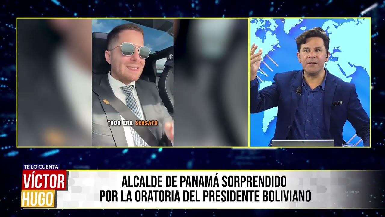  ALCALDE DE PANAMÁ QUEDA IMPRESIONADO CON DISCURSO DE RODRIGO PAZ