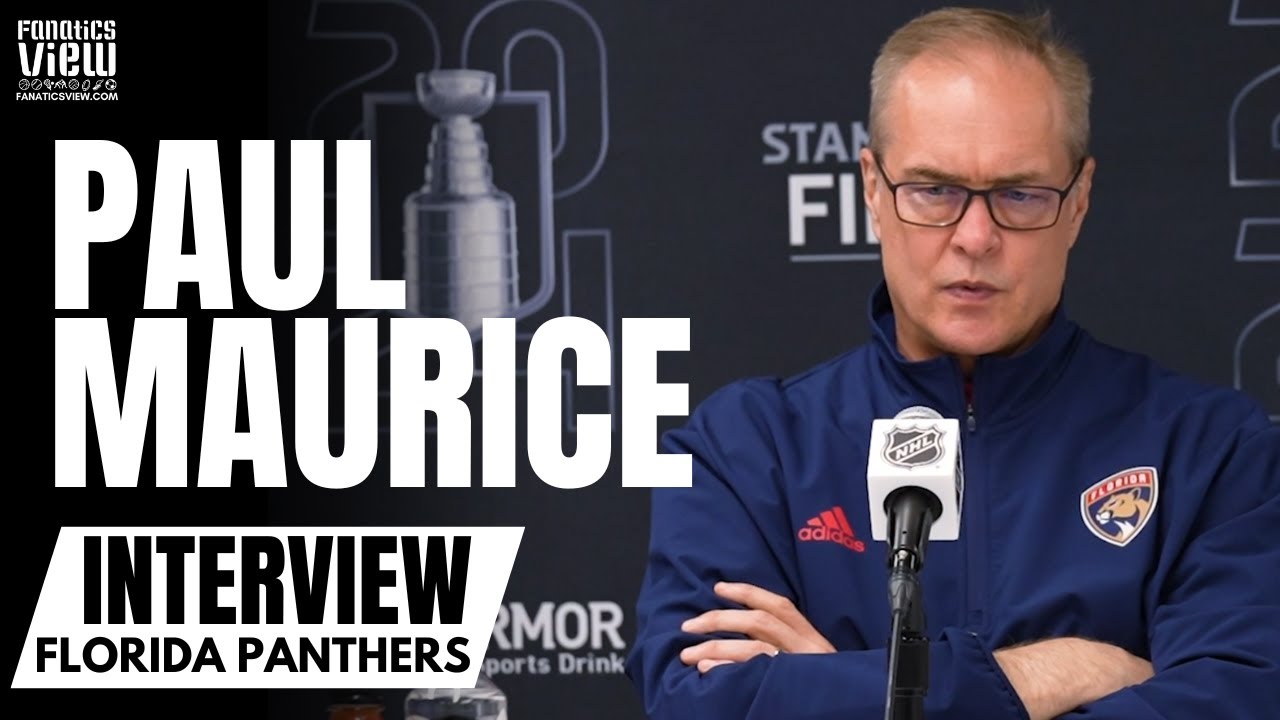 Paul Maurice Discusses Florida Panthers Emotions After Oilers Force GM6, Bill Zito Throwing Bottle