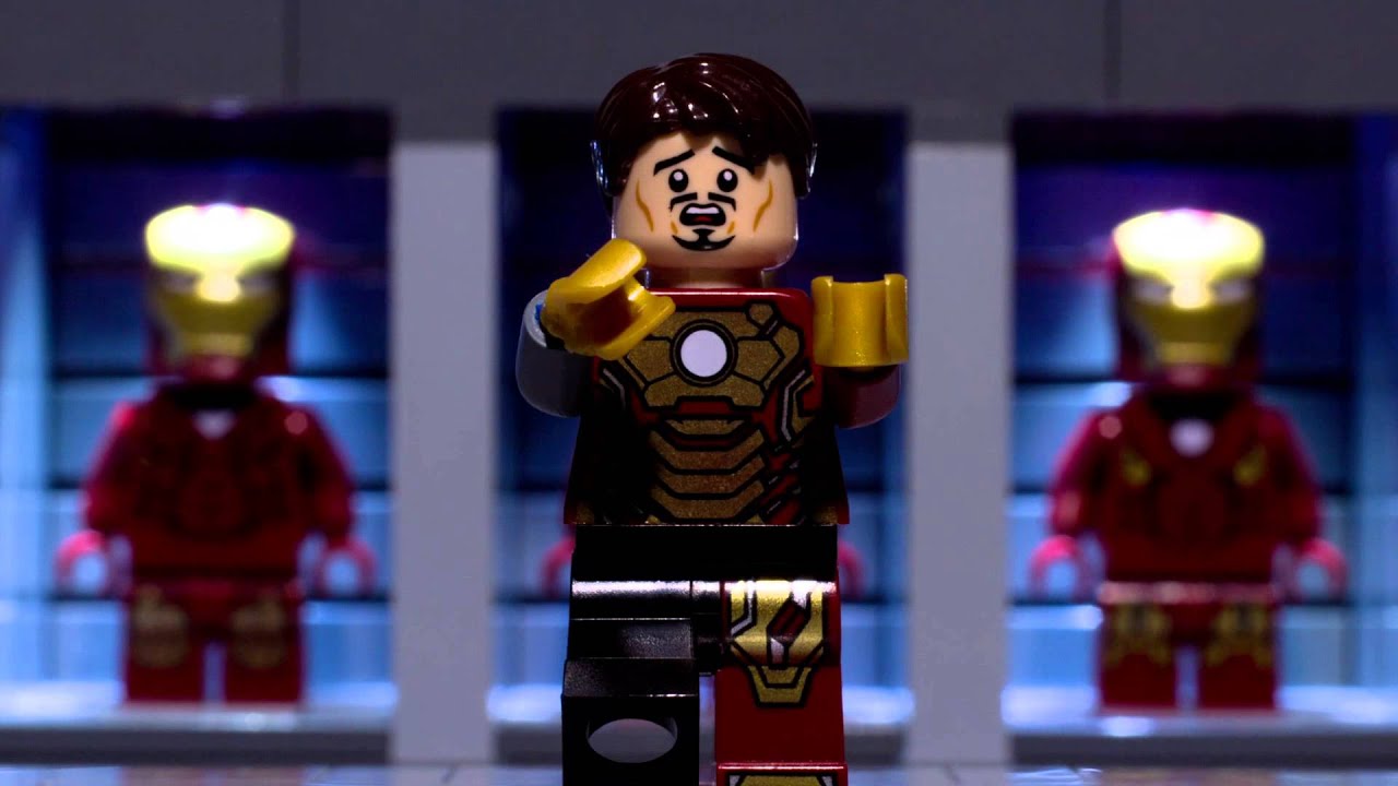 Новый костюм Железного человека от Lego