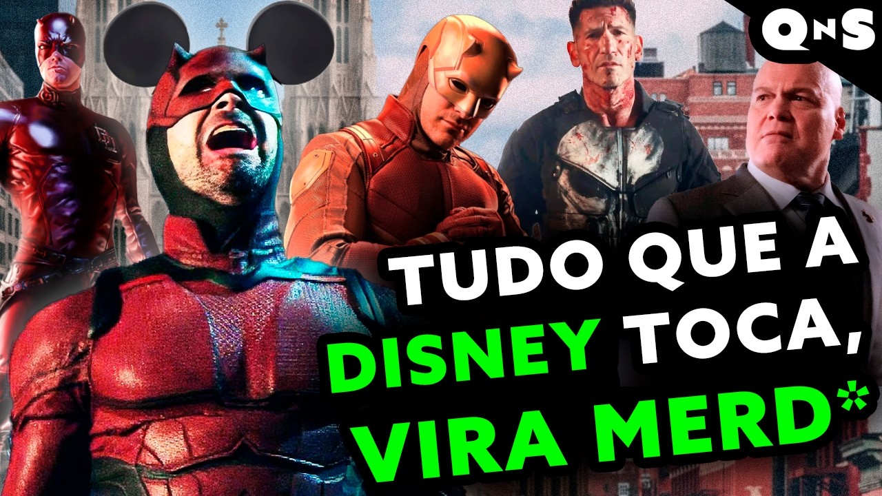 PARECE SER PRA ADULTO, MAS É SÓ PRA IDIOTA! Demolidor Renascido é uma ofensa ao personagem