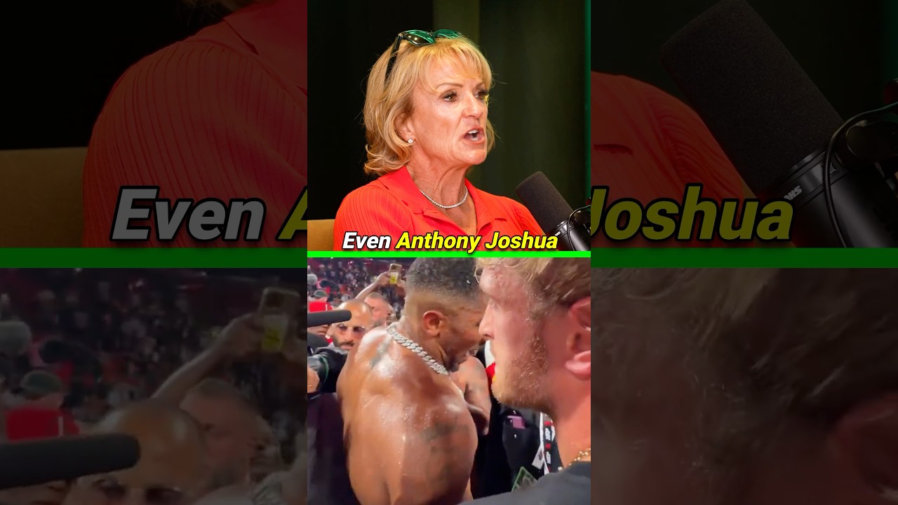 Anthony Joshua APOLOGIZED to Jake Paul's Mom 🙏