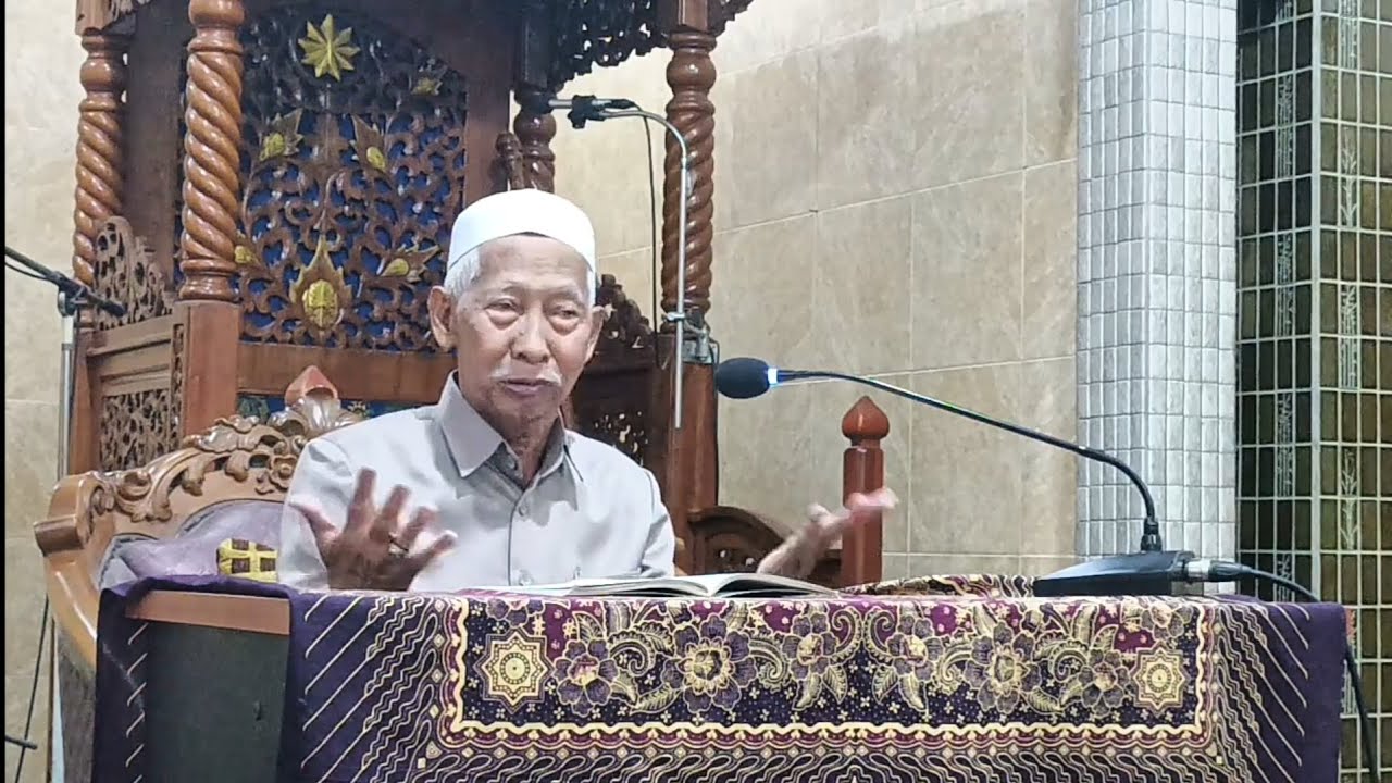 kajian rutin bersama KH Mahmud Abdillah