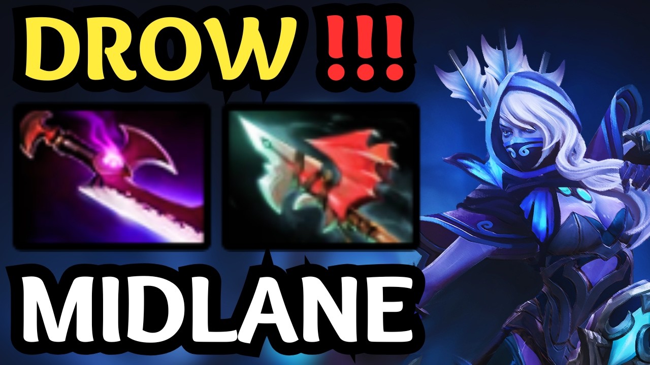 🔥 HIGH MMR DROW RANGER MID &mdash; INSANE ULTRA KILL | DOTA 2 🔥