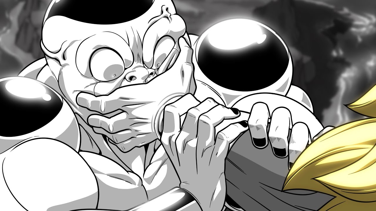 SUPER SAIYAN 3 VEGETA vs BLACK FRIEZA || Fan Animation; Dragonball Super