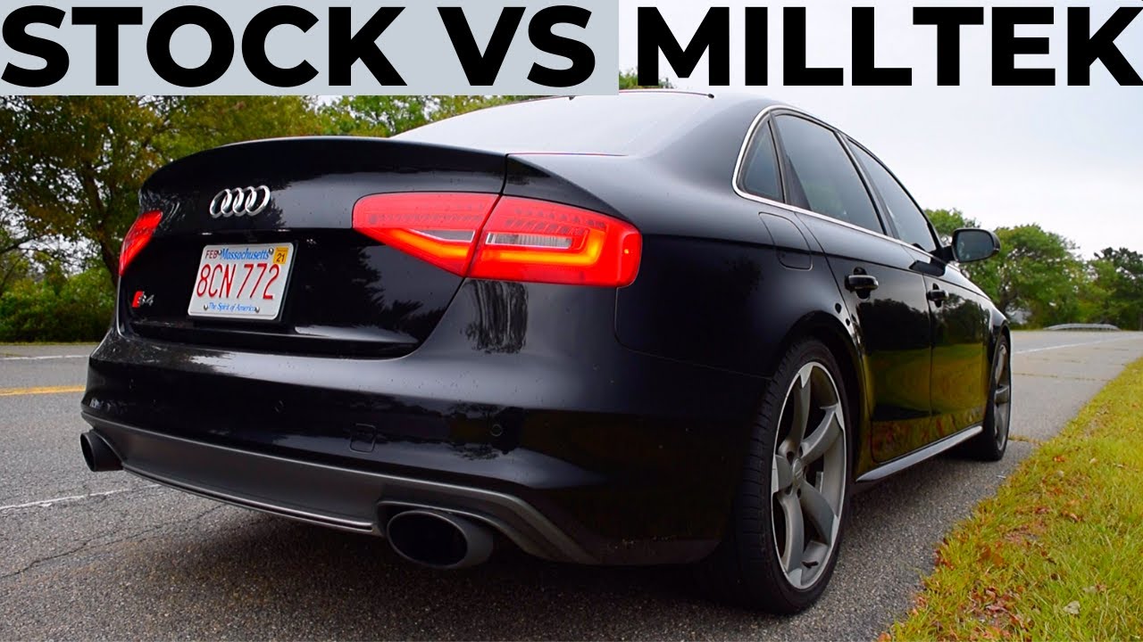 Audi S4 Exhaust Comparison