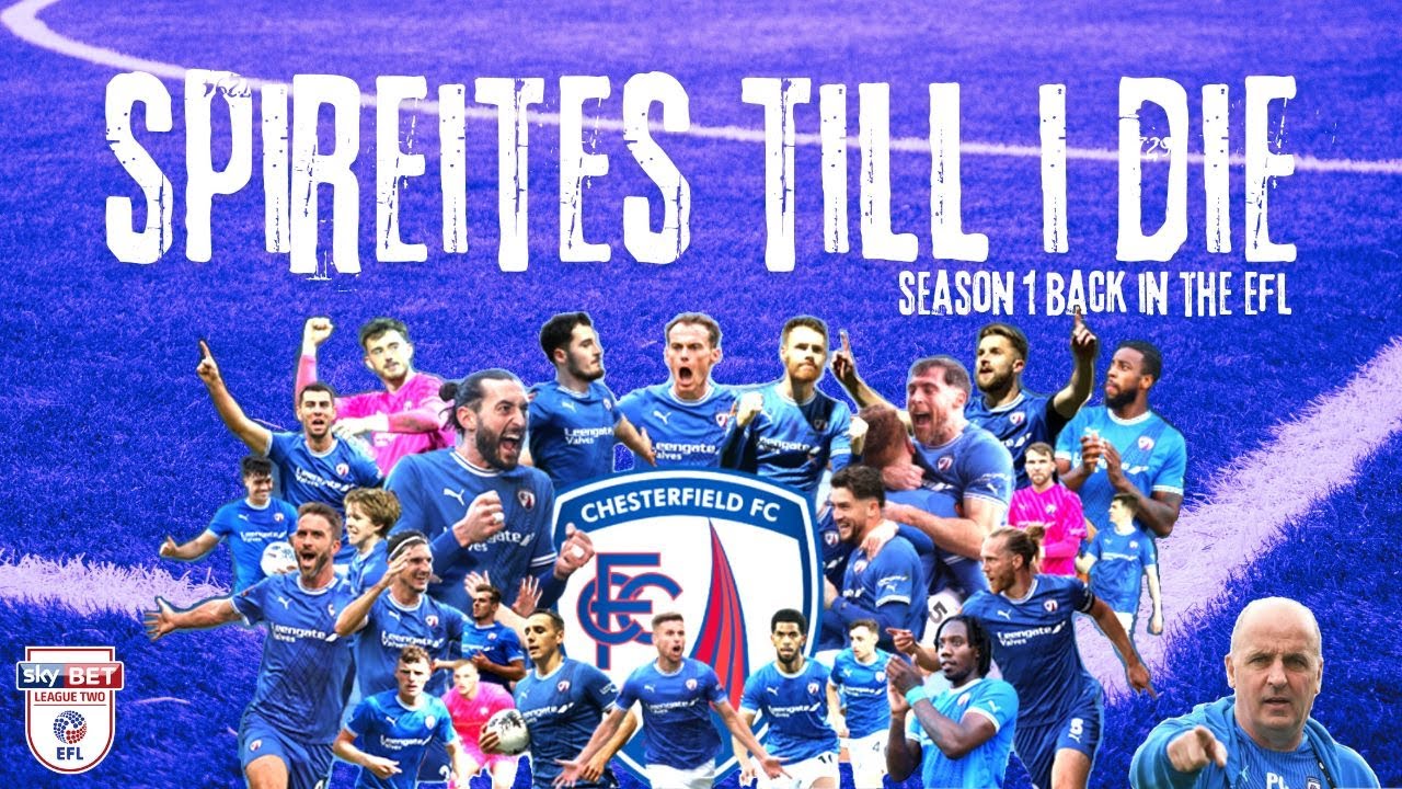 Chesterfield FC V Walsall FC | PLAY OFF SEMI FINAL 1ST LEG | BACK IN THE EFL | SPIREITES TILL I DIE
