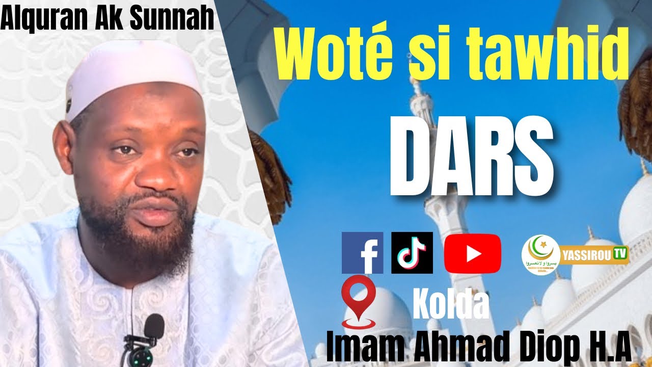 Dars Imam Ahmad Diop H.A a Kolda