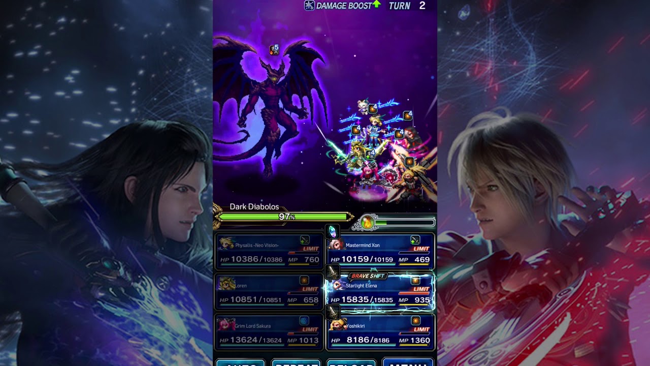 FFBE Global Dark Vision 1-2 Max Score