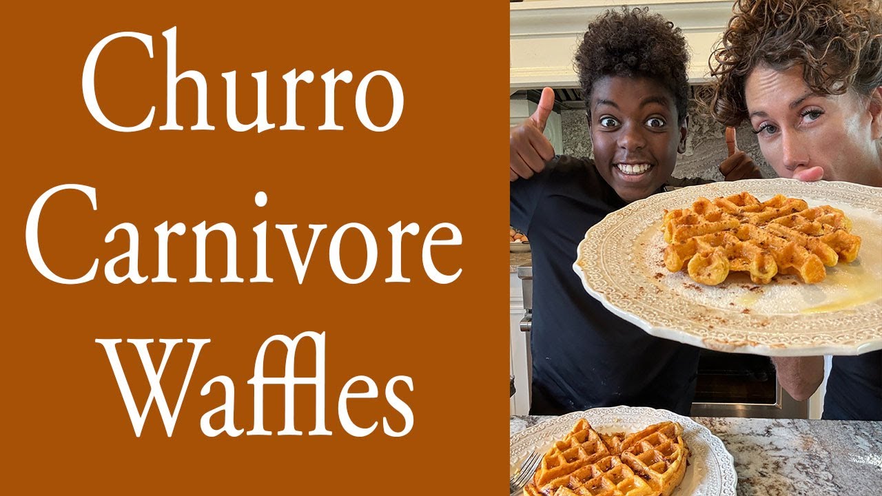 Churro Carnivore Waffles