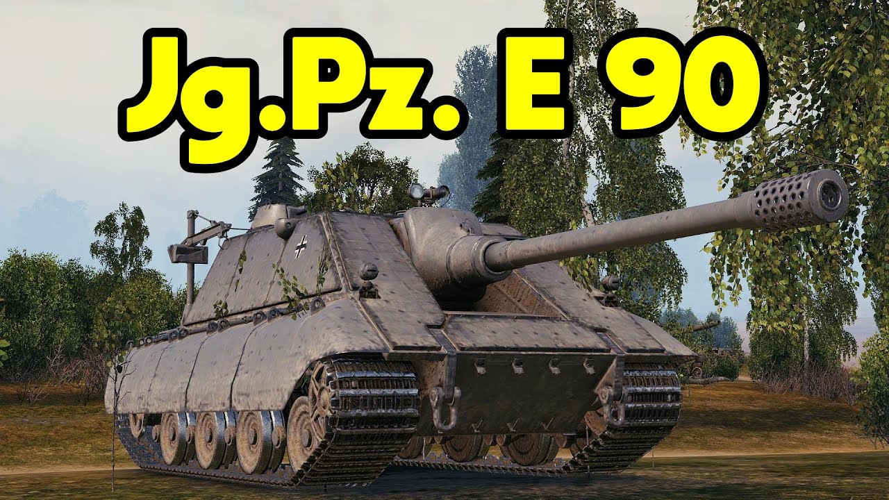 Bottom Tier Carry! Jg.Pz. E 90 Dominates 8.5k DMG & 5 KILLS