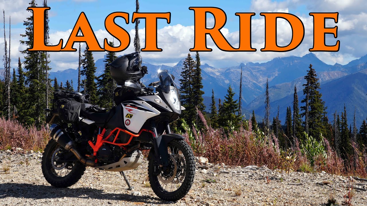 Последняя приключенческая поездка сезона 🌲🏍️ KTM 1090 к скрытому водопаду в Британской Колумбии