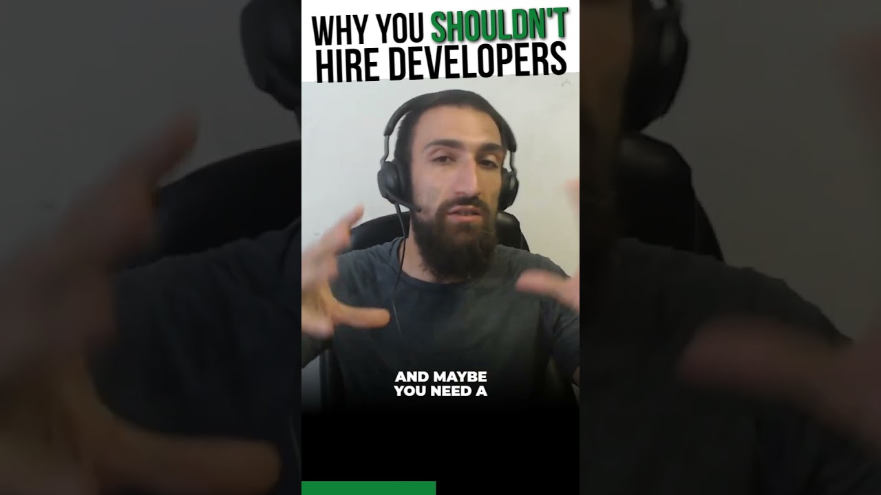 Why Hiring Developers Is Not The Best Option