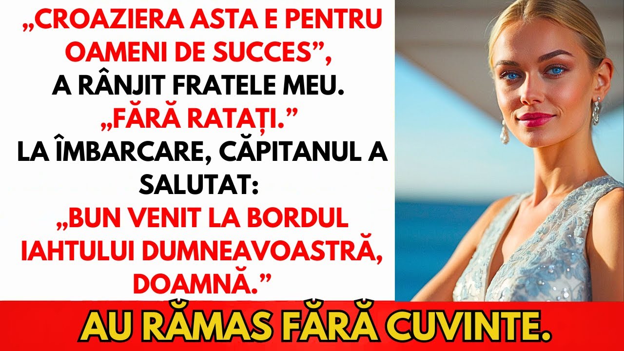 Părinții Au Spus „Fără Ratați” La Croaziera Familiei, Așa Că Am Dezvăluit Ce Dețin…