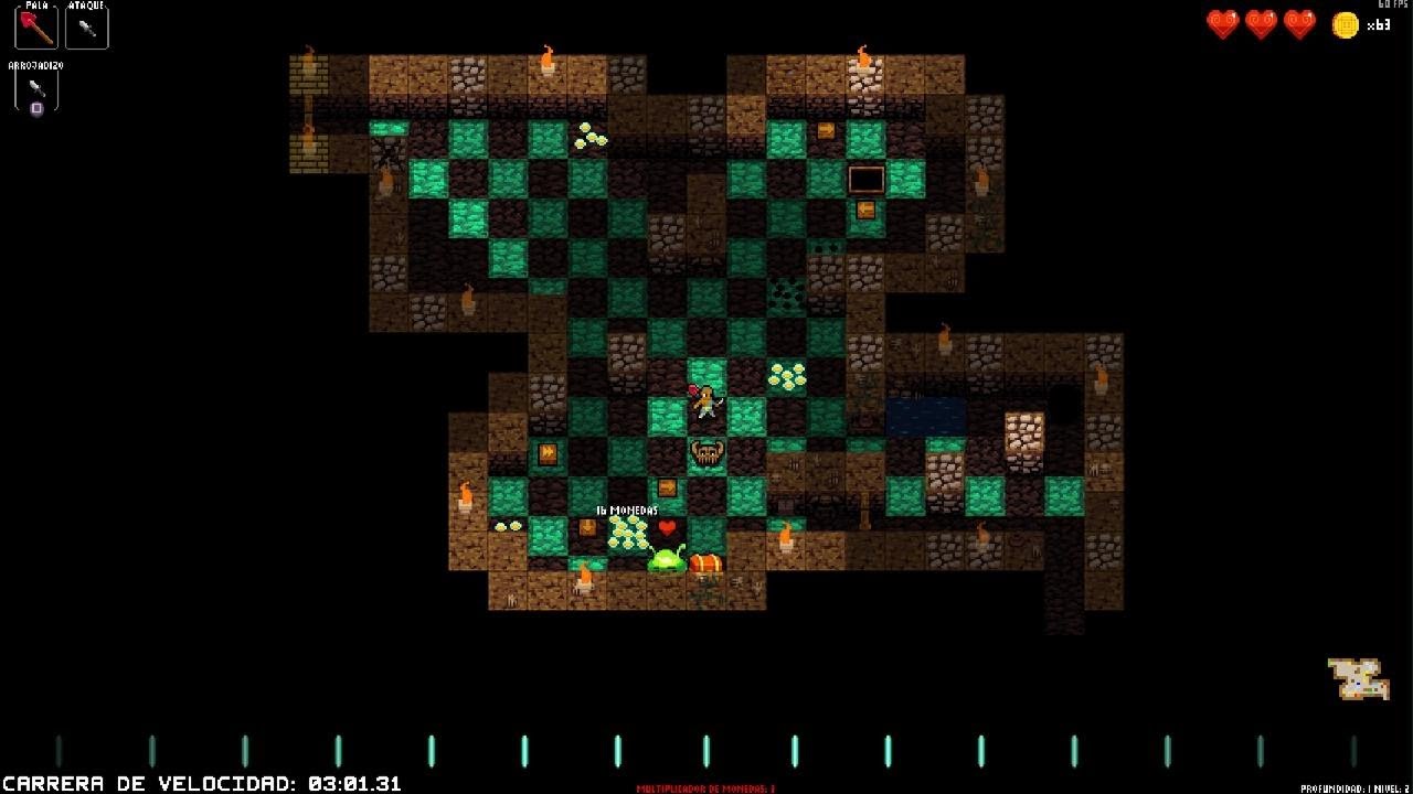 Crypt of the NecroDancer 8x Tempo Down Shenanigans