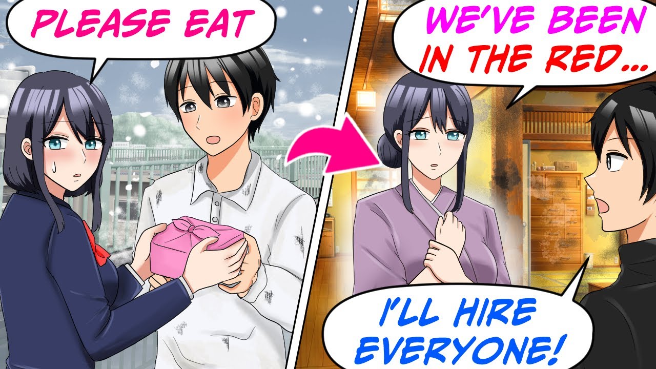 Classmate Helps Me Who's Broke! But Met Her When She Faces Financial Trouble So…[RomCom Manga Dub]