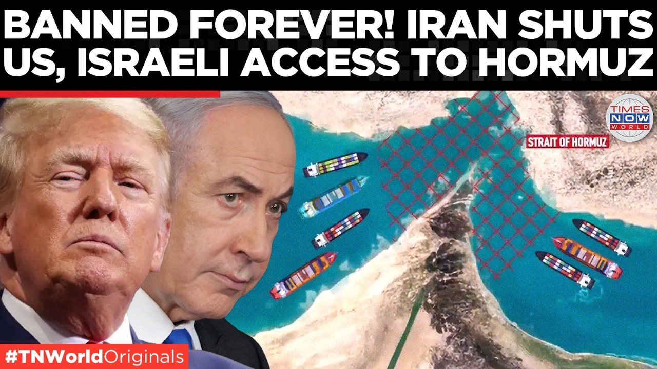 HORMUZ NEW RULES: IRGC Permanently Bans US & Israeli Access To Hormuz In Response To Trump's Threat!