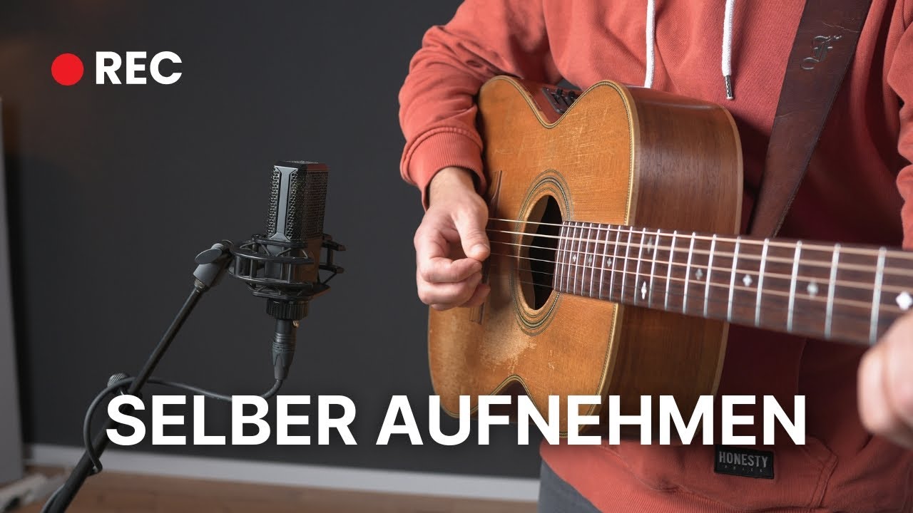Musik aufnehmen f&uuml;r Anf&auml;nger
