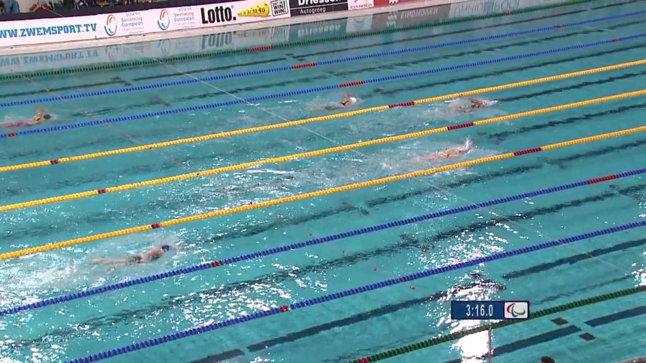 91-2  Women 400m Freestyle S1 - IPC EC 2014 | Paralympisch zwemmen