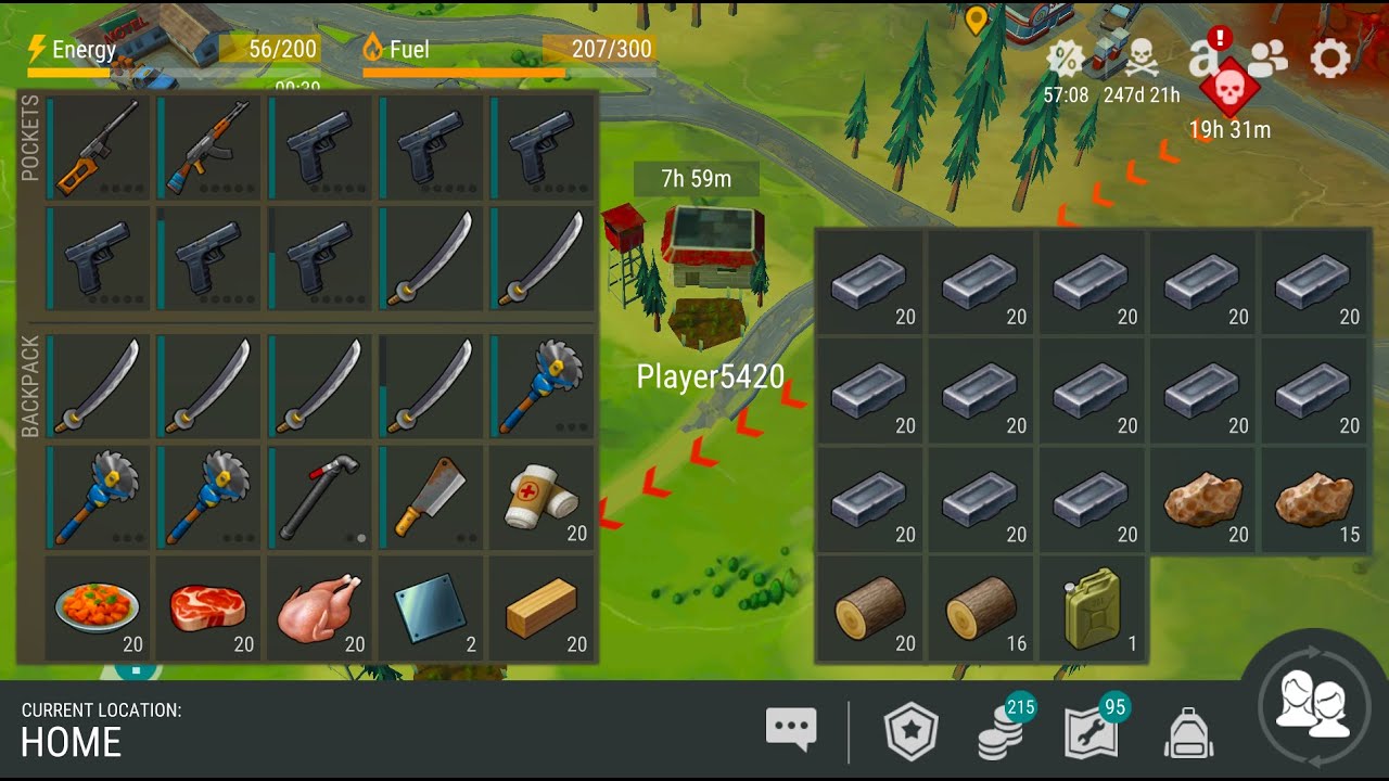 LDOE raid Player5420 | Reloaded 2x | 8 Guns 😃